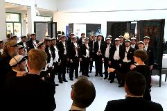 The Polytechnic Choir honoured Finland’s independence with Sibelius’ Finlandia.