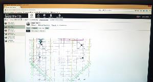 The interface shows the exact locations of the sensors