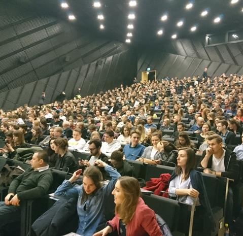 “Masters of Architecture” meeting in the International Conference Centre in Katowice, Poland.