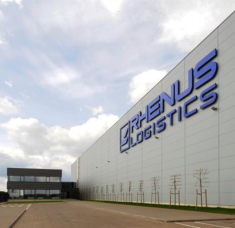 Rhenus Logistics new premises comprise a single-storey hall and warehouse facility as well as a two-storey office building. 