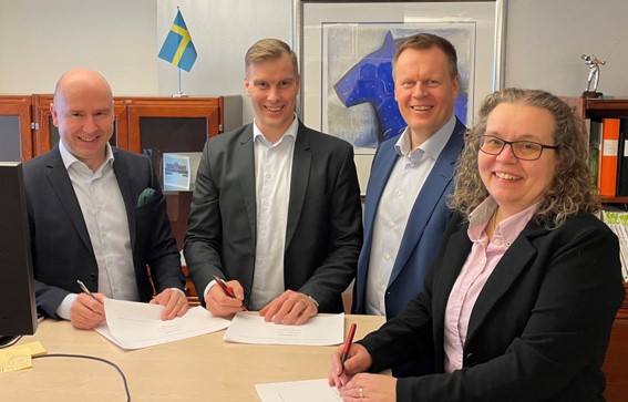 Sami Eronen, Carl Sahlin, Jouni Metsämäki and Ulla Spånberg