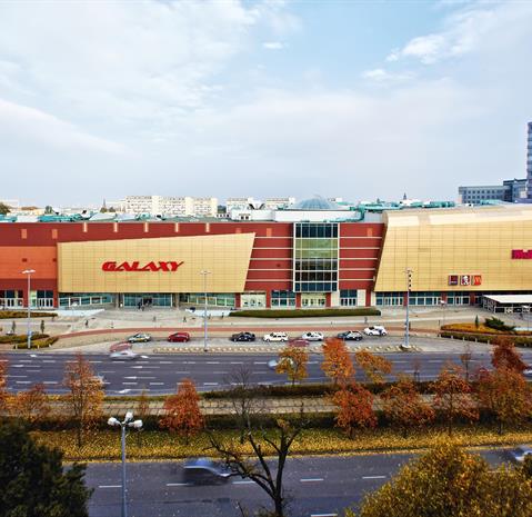 Galaxy building before renovation