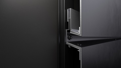 Ruukki Primo panels with tilted joint