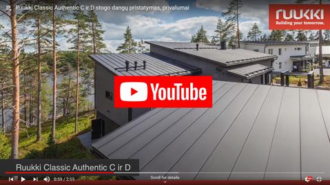 Ruukki Classic Authentic C ir D - produkto apžvalga, privalumai - video Ruukki Classic Authentic C ir D - produkto apžvalga, privalumai - video