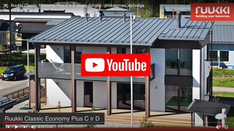 Ruukki Classic Economy Plus C ir D - produkto apžvalga, privalumai - video Ruukki Classic Economy Plus C ir D - produkto apžvalga, privalumai - video