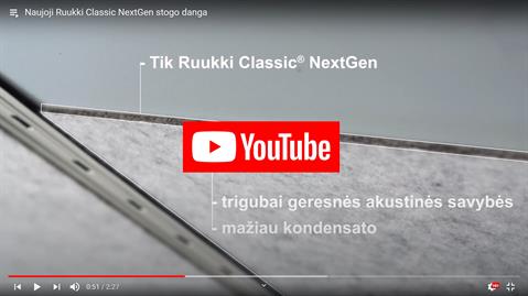 Ruukki Classic NextGen video - unikalūs privalumai Ruukki Classic NextGen video - unikalūs privalumai