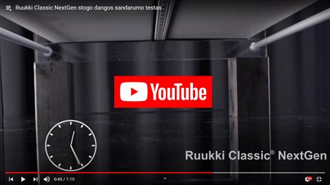 Ruukki Classic NextGen video - sandarumo testas Ruukki Classic NextGen video - sandarumo testas
