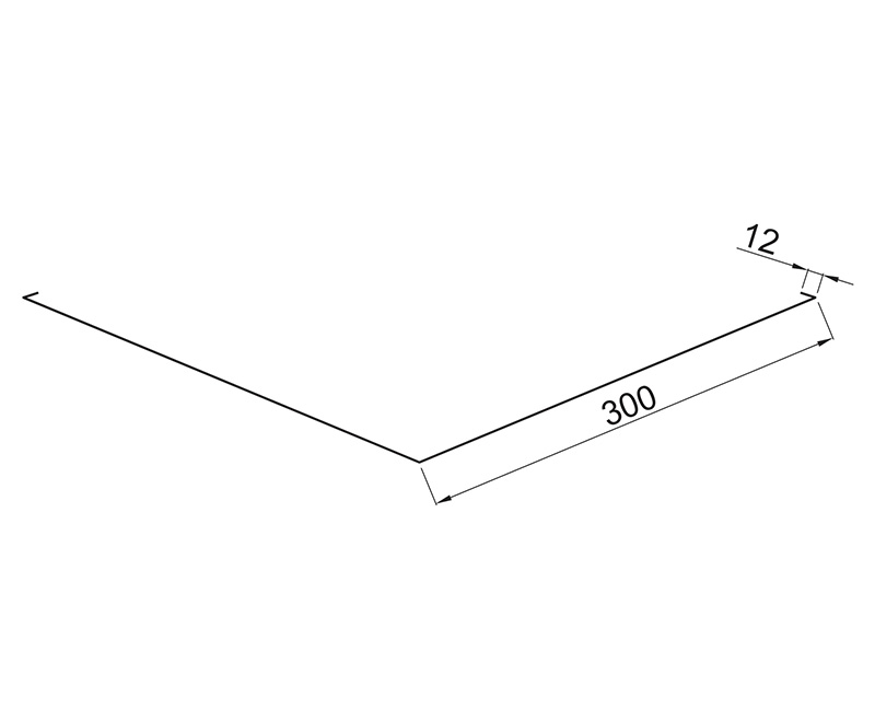 Flashings-CS-04-Classic-Valley-625-625RA1BV-drawing