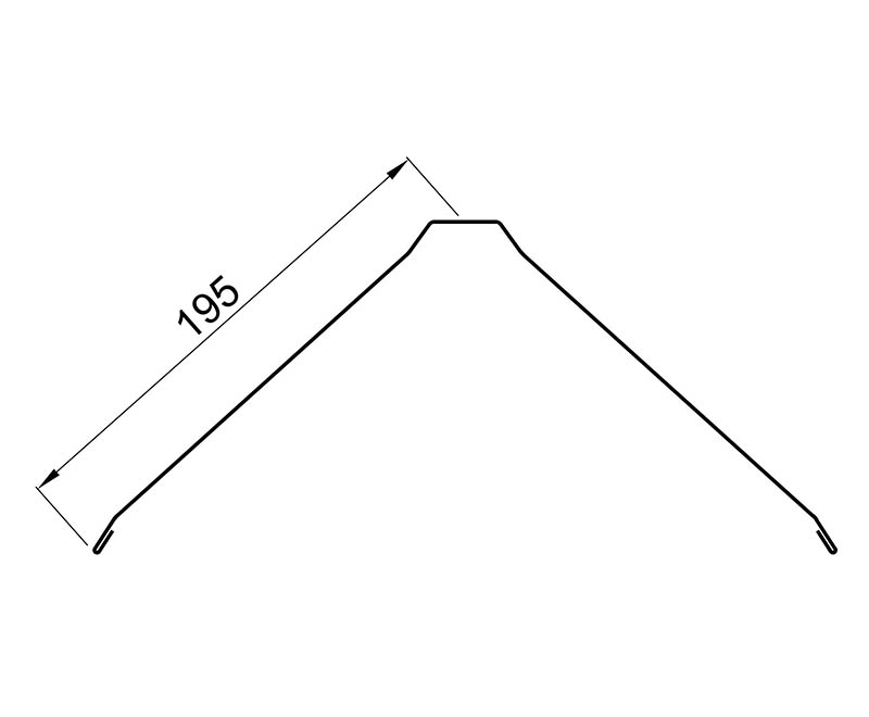 Flashings-TS-22-Ridge-Flat-RA9ARP-drawing - Copy