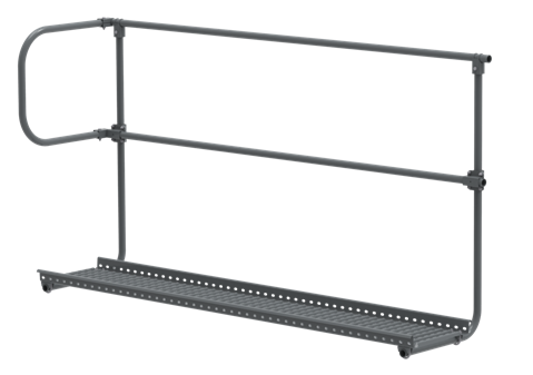 safety rail for walkway