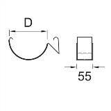 Gutter-joint