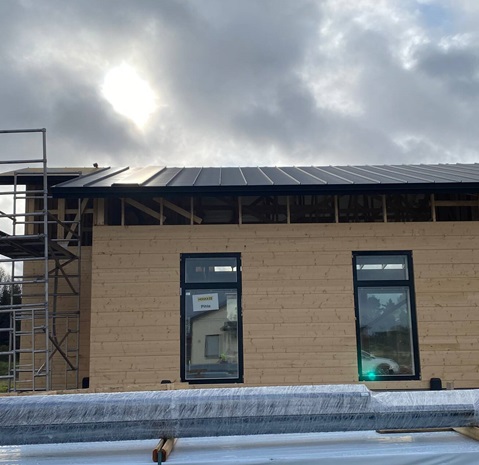 Ruukki Classic roof made of fossil-free steel