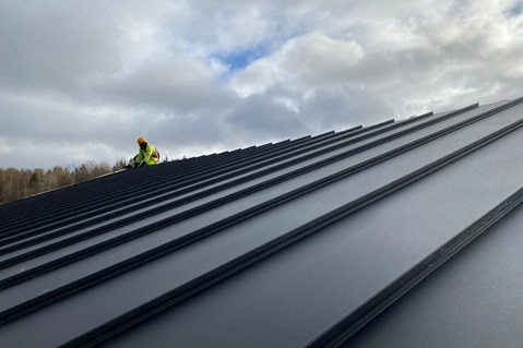 Ruukki Classic roof made of fossil-free steel