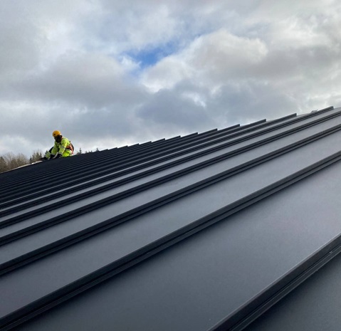 Ruukki Classic roof made of fossil-free steel