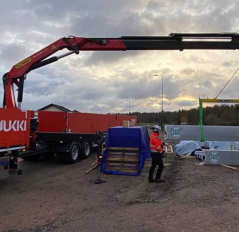 Ruukki roof profile made of fossil-free steel